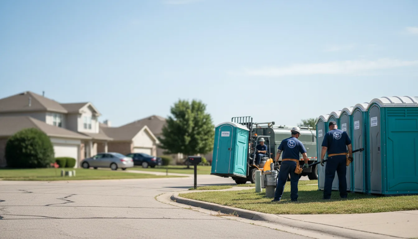 Porta Potty Rental in Tiffin, IA near me